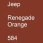 Preview: Jeep, Renegade Orange, 584.